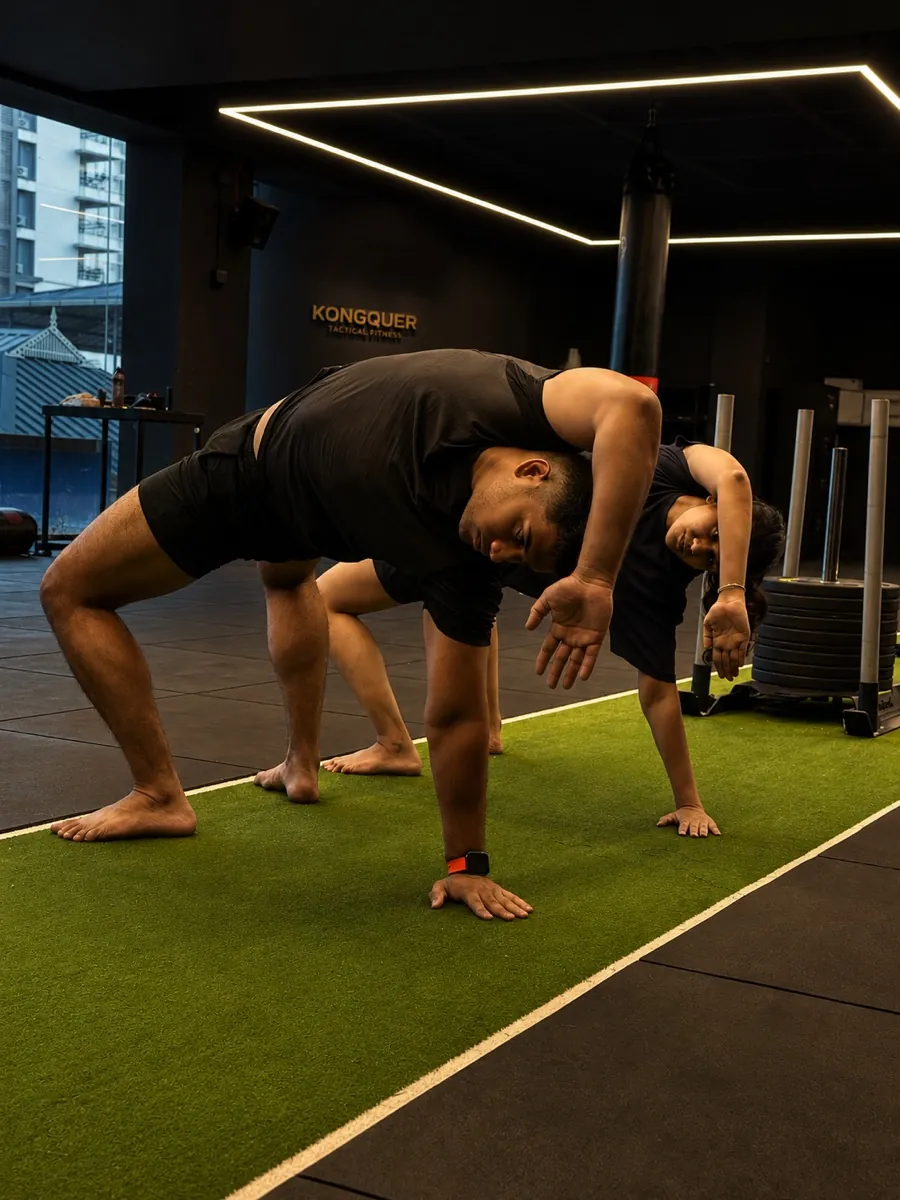 Heavy barbell pull