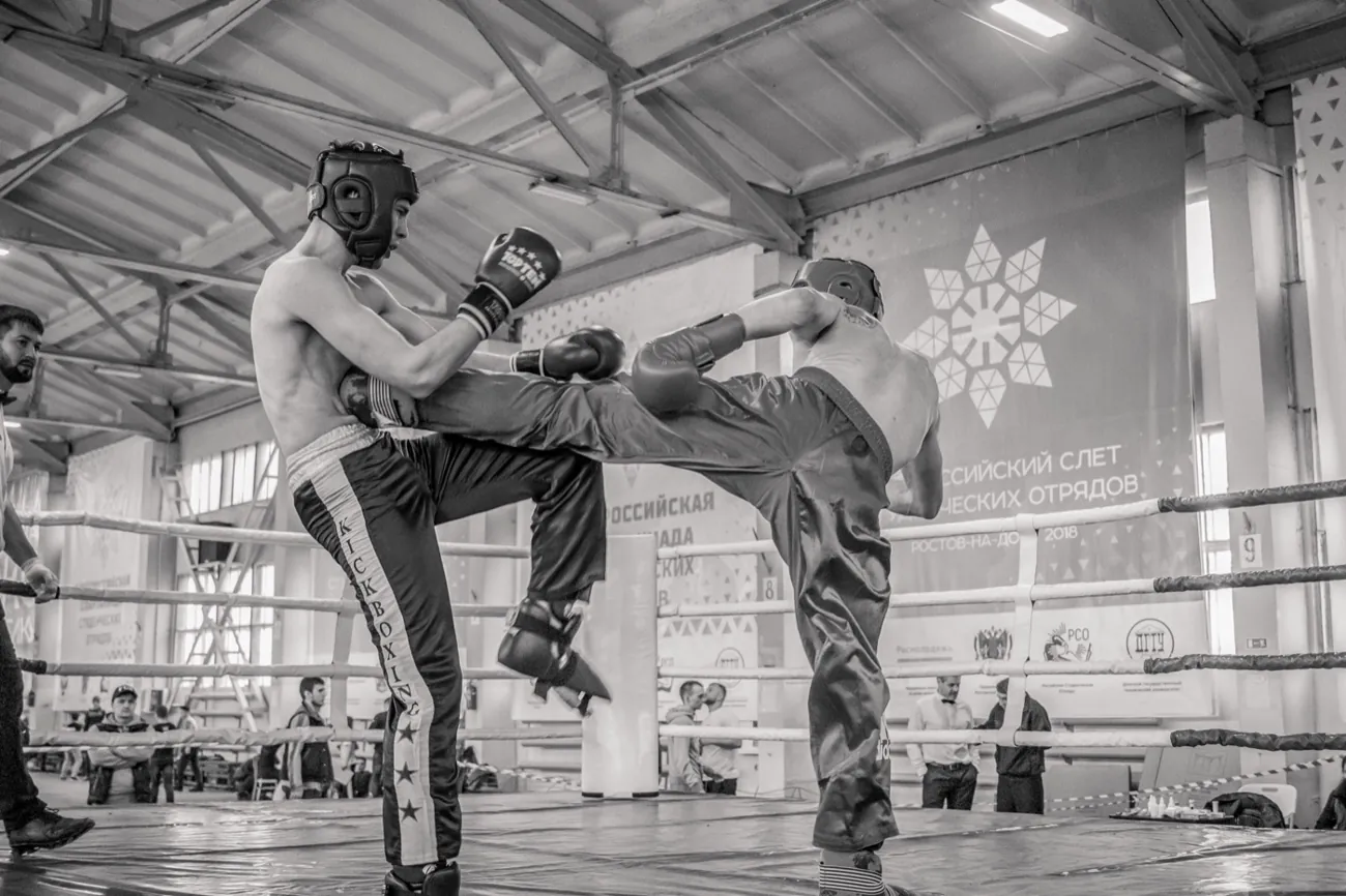 Kick Boxing training at Konquer